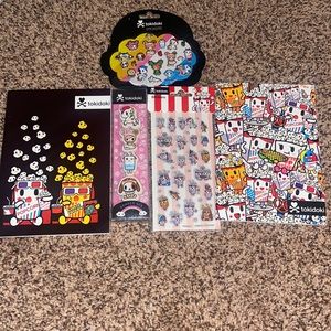 Tokidoki Lot Of 5 NWT Popcorn